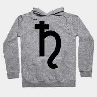 Saturn Planet Symbol Hoodie